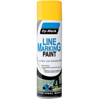 dy-mark line marking spray paint 500g yellow