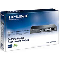 tp-link tl-sg1024de 24-port gigabit easy smart switch