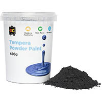 educational colours tempera powder 450gm black