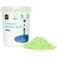 educational colours tempera powder 450gm green