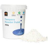 educational colours tempera powder 450gm white