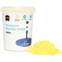 educational colours tempera powder 450gm yellow