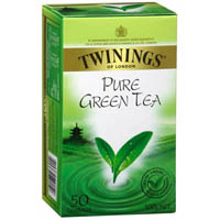 twinings pure green tea bags pack 50