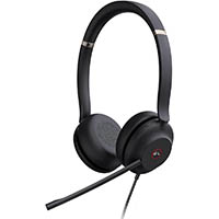 yealink uh37 professional dual headset usb wired black