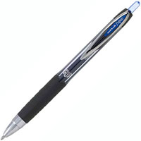 uni-ball umn207 signo retractable gel ink rollerball pen 1.0mm blue