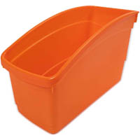 visionchart education book tub plastic orange