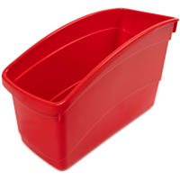 visionchart education book tub plastic red