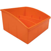 visionchart education reading tub plastic orange