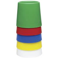 educational colours water pot size 5 assorted pack 5