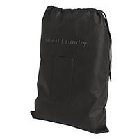 compass non woven guest laundry bag black