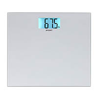 propert bathroom scale silver