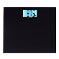 propert bathroom scale black