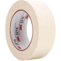3m 2214 masking tape light duty 48mm x 50m beige